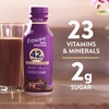 image:imageEnsure Max Protein Shake  42g Complete Protein  Milk Chocolate  Ready to Drink  High Protein  23 Vitamins amp Minerals  2g Sugar  14 fl oz 12 PackChocolate