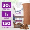 image:imageEnsure Max Protein Shake  Cherry Cheesecake  Ready to Drink  30g Protein for Muscle Health  1g Sugar 4g Fiber  11 fl oz 4 PackChocolate