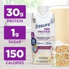 image:imageEnsure Max Protein Shake  French Vanilla  Ready to Drink  30g Protein for Muscle Health  1g Sugar 4g Fiber  11 fl oz 12 PackBirthday Cake