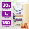 image:imageEnsure Max Protein Shake  French Vanilla  Ready to Drink  30g Protein for Muscle Health  1g Sugar 4g Fiber  11 fl oz 12 PackCaramel