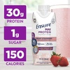 image:imageEnsure Max Protein Shake  French Vanilla  Ready to Drink  30g Protein for Muscle Health  1g Sugar 4g Fiber  11 fl oz 12 PackStrawberry