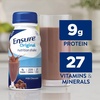 image:imageEnsure Original Milk Chocolate Nutrition Shake  Small Meal Replacement Shake  Ready To Drink  9g Protein 27 Vitamins and Minerals  8 fl oz  6 Pack8 Fl Oz Pack of 6