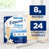 image:imageEnsure Original Vanilla Nutrition Powder  Vanilla Protein Powder  Small Meal Replacement Shake Mix  8g Protein 24 Vitamins amp Minerals  Immune Health  141 oz  3 packVanilla