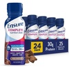 image:imageEnsure COMPLETE Milk Chocolate Nutrition Shake Complete Balanced Meal Replacement Ready To Drink 30g Protein 25 Vitamins amp Minerals 10 fl oz24 PackChocolate