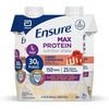 image:imageEnsure Max Protein Shake  Cherry Cheesecake  Ready to Drink  30g Protein for Muscle Health  1g Sugar 4g Fiber  11 fl oz 4 PackCherry Cheesecake