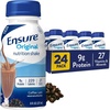 image:imageEnsure Original Coffee Latte Nutrition Shake  Small Meal Replacement Shake  Ready To Drink  9g Protein 27 Vitamins and Minerals  8 fl oz  24 PackCoffee