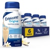 image:imageEnsure Original Vanilla Nutrition Shake  Small Meal Replacement Shake  Ready To Drink  9g Protein 27 Vitamins and Minerals  8 fl oz  6 PackVanilla