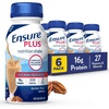 image:imageEnsure Plus Butter Pecan Nutrition Shake  Meal Replacement Shake  Ready To Drink  16g Protein and 27 Vitamins and Minerals  8 fl oz  6 PackButter Pecan