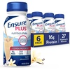 image:imageEnsure Plus Butter Pecan Nutrition Shake  Meal Replacement Shake  Ready To Drink  16g Protein and 27 Vitamins and Minerals  8 fl oz  6 PackVanilla