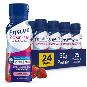 image:imageEnsure COMPLETE Milk Chocolate Nutrition Shake Complete Balanced Meal Replacement Ready To Drink 30g Protein 25 Vitamins amp Minerals 10 fl oz24 PackStrawberry