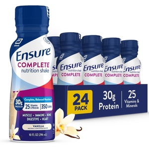 image:imageEnsure COMPLETE Milk Chocolate Nutrition Shake Complete Balanced Meal Replacement Ready To Drink 30g Protein 25 Vitamins amp Minerals 10 fl oz24 PackVanilla
