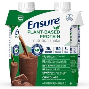 image:imageEnsure Plant Protein Nutrition Shakes Chocolate 11 Fl Oz Each Pack of 22
