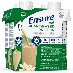 image:imageEnsure Plant Protein Nutrition Shakes Vanilla 11 Fl Oz Each Pack of 4