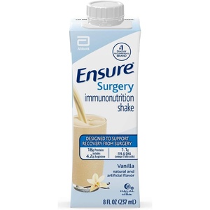 image:imageEnsure Surgery Immunonutrition Shake Vanilla 8 fl oz 15 Count