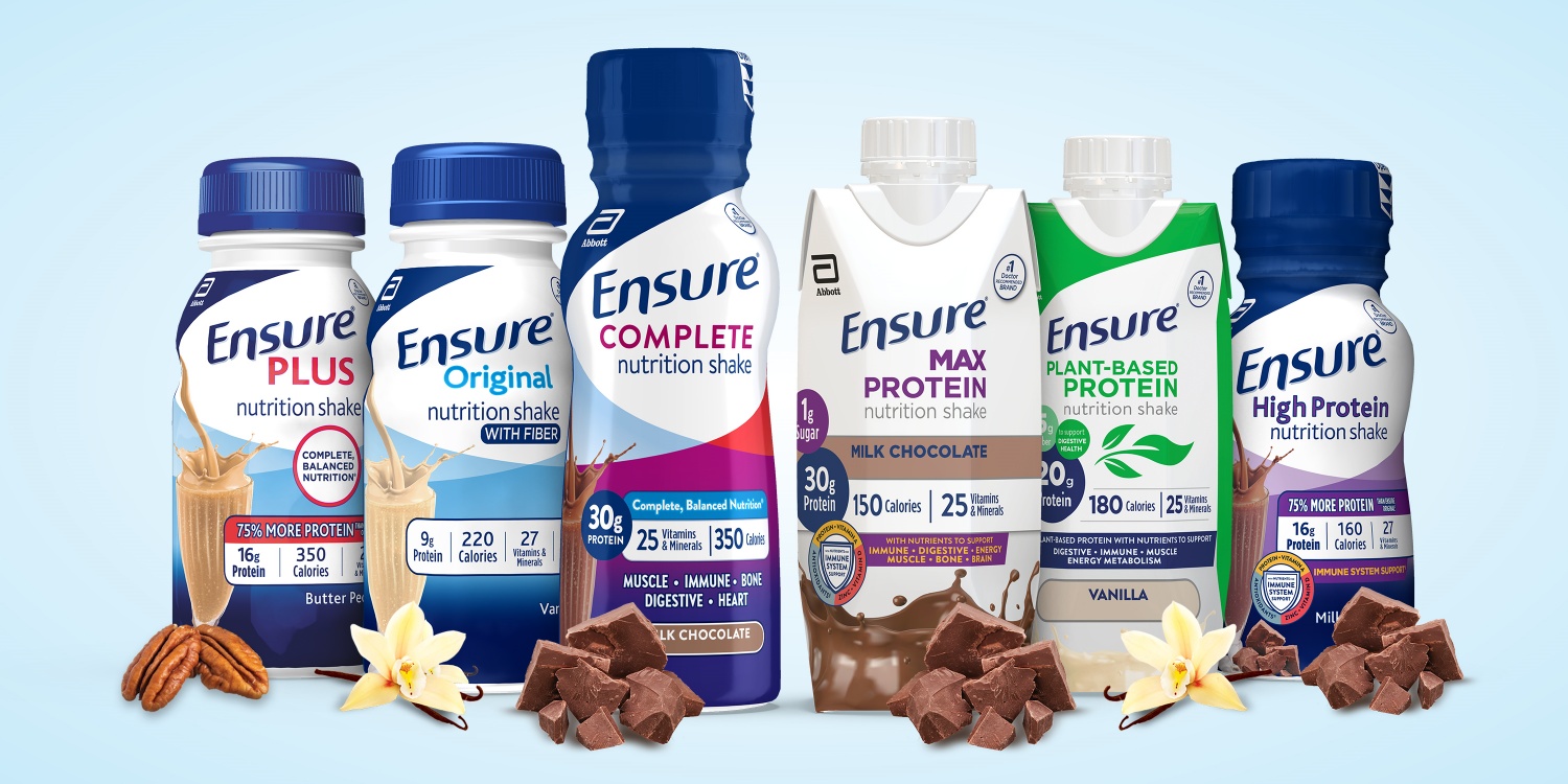 Ensure | Complete Nutrition For Every Stage – Balanced Meal Shakes & Supplement Powders